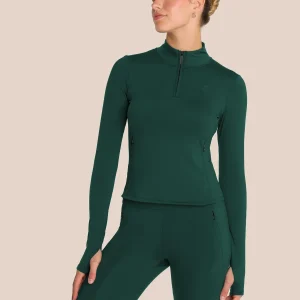 Florence Layer Straight Leg Set - Emerald Green