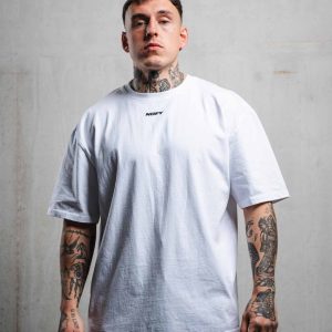 Oversize T-Shirt "NOFY Basic" Weiß