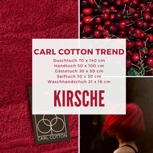 Handtuch | CARL COTTON | Trend | Kirsche